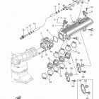 VX CRUISER_VX1100BL VX DELUXE VX1100BL/VX1100AL Впускная система 2