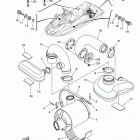 WAVE RUNNER FX SHO FA1800L Выхлопная система 3