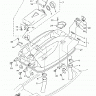 WAVERUNNER SUPER JET SJ700BL Engine hatch