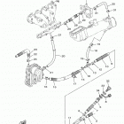 WAVERUNNER FX HO FB1800L Выхлопная система 2