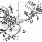 CBR600RA Жгут проводов