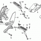 CB1000R Подножки