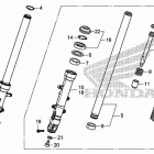 CBR650FA Передняя вилка