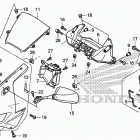 CBR600RA Верхний обтекатель