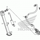CB500F Подножка