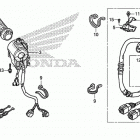 ST1300PA Рулевые переключатели и тросы