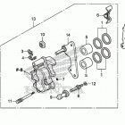 GROM125 (MSX125E) Передний суппорт