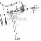 CRF250L Подножка