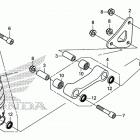 CB500X Задний амортизатор