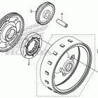 CB500X Муфта стартера