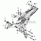 GROM125 (MSX125E) Рама