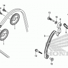 CBR600RA Цепь ГРМ и натяжитель