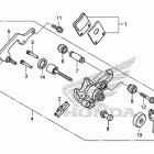 CTX700ND Стояночный тормоз