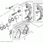 CB500X Передний суппорт