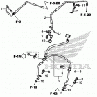 GL1800C Тормозные шланги передние