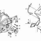 CTX700 Крышка генератора