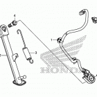 CBR500R Подножка