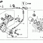 CBR600RA Rear brake caliper       (cbr600ra)