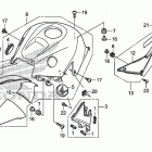 CBR600RA Кожух бака