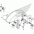 GL1800C Переднее крыло