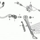 CBR1000RA Подножка