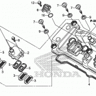 CBR1000RA Крышка головки цилиндров