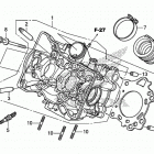 CTX700 Головка цилиндра
