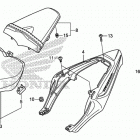 CB1000R Сидение и облицовка сидения