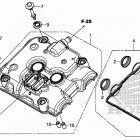 CBR500R Крышка головки цилиндров