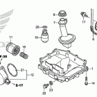 CB1000R Поддон картера и масляный насос