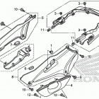 ST1300PA Сидение и обтекатели сиденья