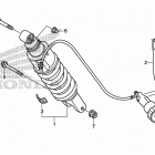 ST1300PA Задний амортизатор