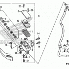 CTX700ND Front brake master       cylinder (ctx700nd  /  na...
