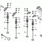 VT1300CTA Распределительный вал и клапана