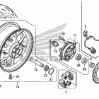 CBR1000RA Заднее колесо