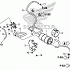 CTX700 Адсорбер, системы улавливания паров топлива