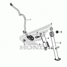 CBR650FA Подножка