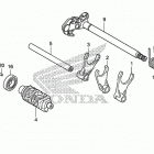 CRF250L Вилка переключения передач