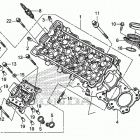 CBR600RA Головка цилиндра
