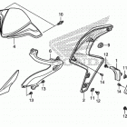 CB1000R Обтекатель