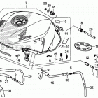 CBR650FA Топливный бак