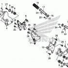 CTX700ND Подножки