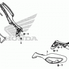 VFR800F Зеркало