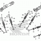 ST1300PA Распределительный вал и клапана