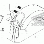 VT1300CTA Rear fender (1)