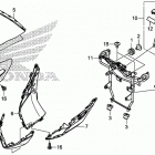 CB500F Передний обтекатель