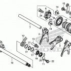CBR500R Вилка переключения передач