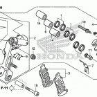 ST1300PA Передний тормозной суппорт левый