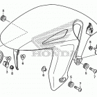 VFR800F Переднее крыло