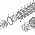 NC700X Сцепление